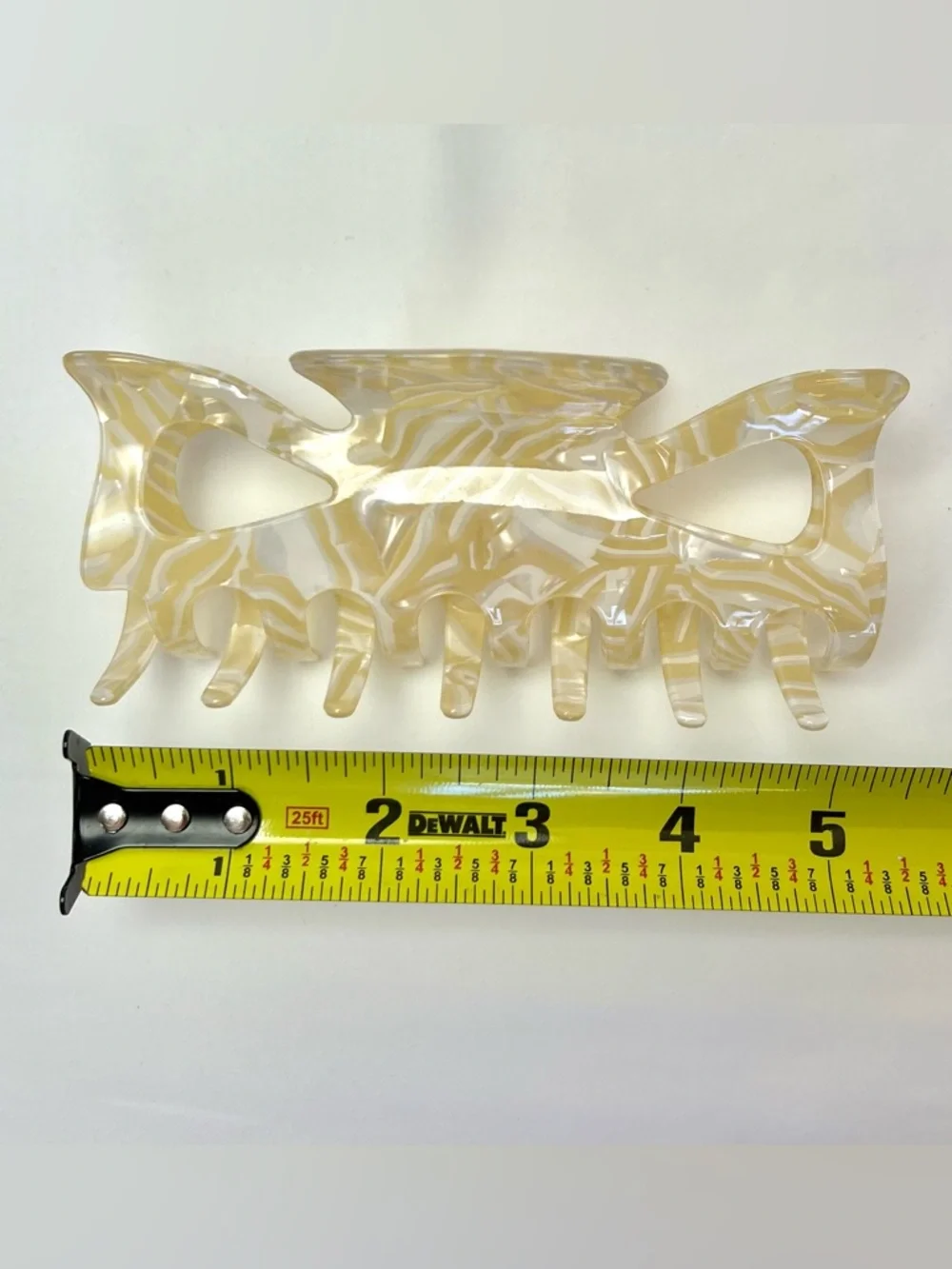 France Onyx Jaw Claw Hair Clip Camila Paris Small Medium Large